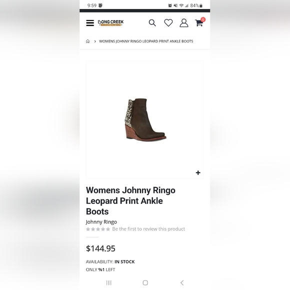 Johnny Ringo leopard print ankle boots - Picture 5 of 5